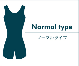 ローイングスーツ ウィメンズのバックスタイルノーマルタイプ